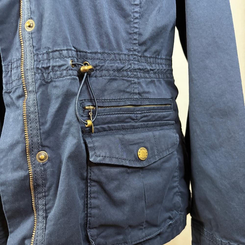 LL Bean Freeport Field Utility Jacket - Navy Blue - Picture 3 of 7